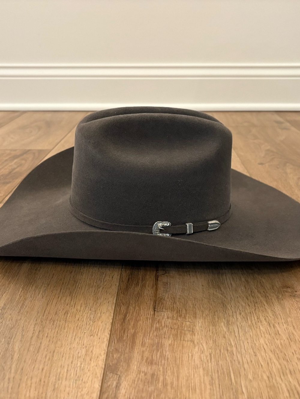 Stetson Skyline 6X Charcoal Gray Cowboy Hat - Picture 3 of 6